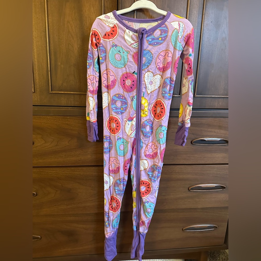 Little Sleepies Donut pajamas